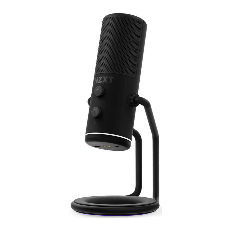 NZXT Capsule - Cardioid Microphone Manual