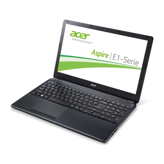 Acer Aspire E1-532G User Manual