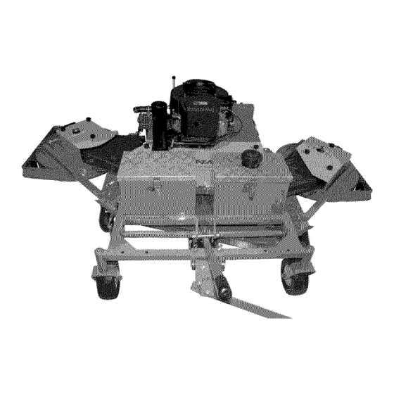 Stanley 100" Tow BEHIND MOWER Owner's Manual