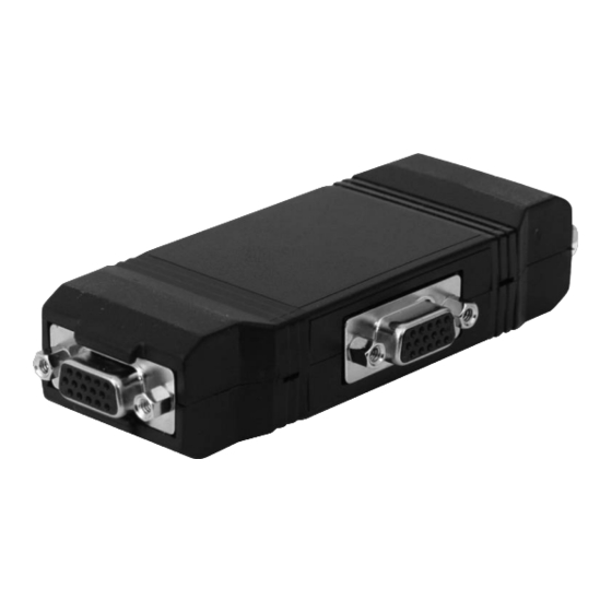 User Manuals: Altinex SIDEKICKER DA103-110 Amplifier