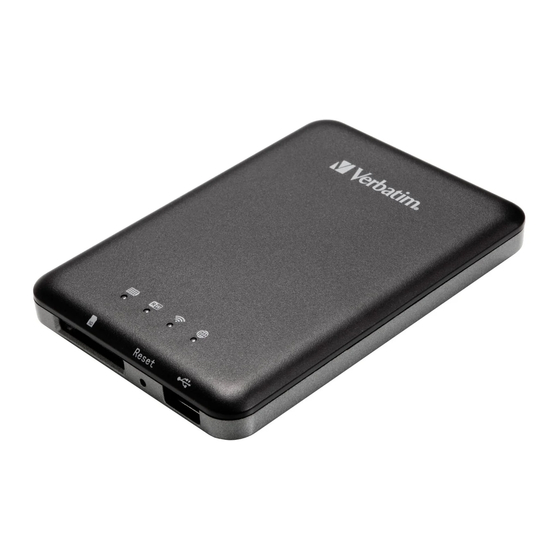 Verbatim MediaShare Wireless User Manual