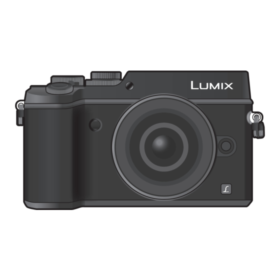 Panasonic Lumix DMC-GX8A Basic Operating Instructions Manual