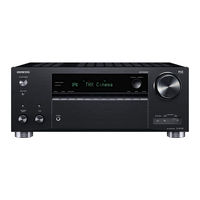 Onkyo TX-RZ740 Initial Setup Manual