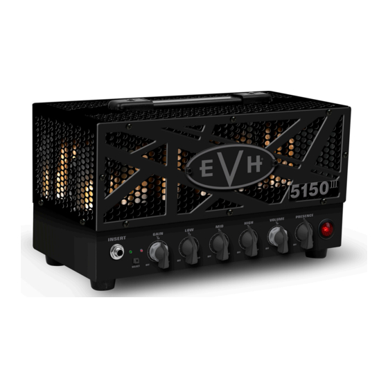 EVH 5150III 50S 6L6 Head, 120V - Black | Long & McQuade | EVH 5150 III 50S 6L6 100V JPN | ギター用アンプ | Cenmud