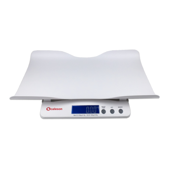 SCALESON S212 Instruction Manual