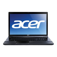 Acer Aspire Notebook Series Generic User Manual