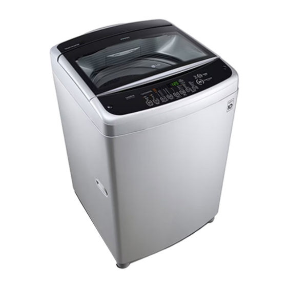 LG T1688NEHTA Top Load Washer Manuals