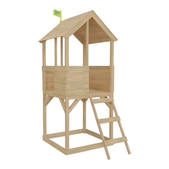 TP Treehouse Wooden Balcony TP661 Instructions For Assembly, Maintenance And Safe Use