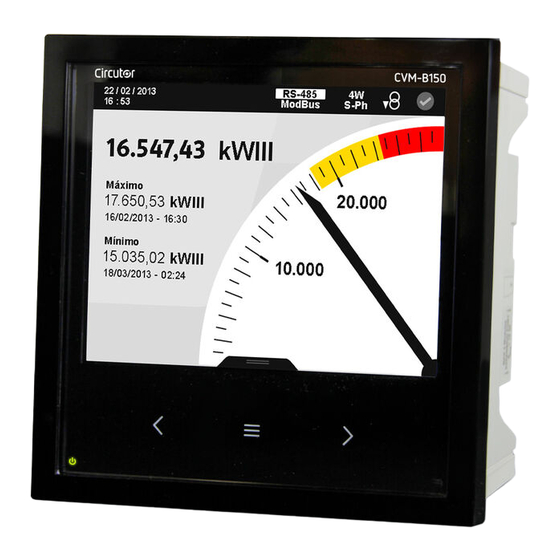 Circutor CVM-B100 Instruction Manual