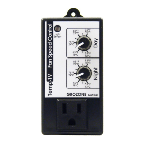 Grozone Control TV1 User Manual