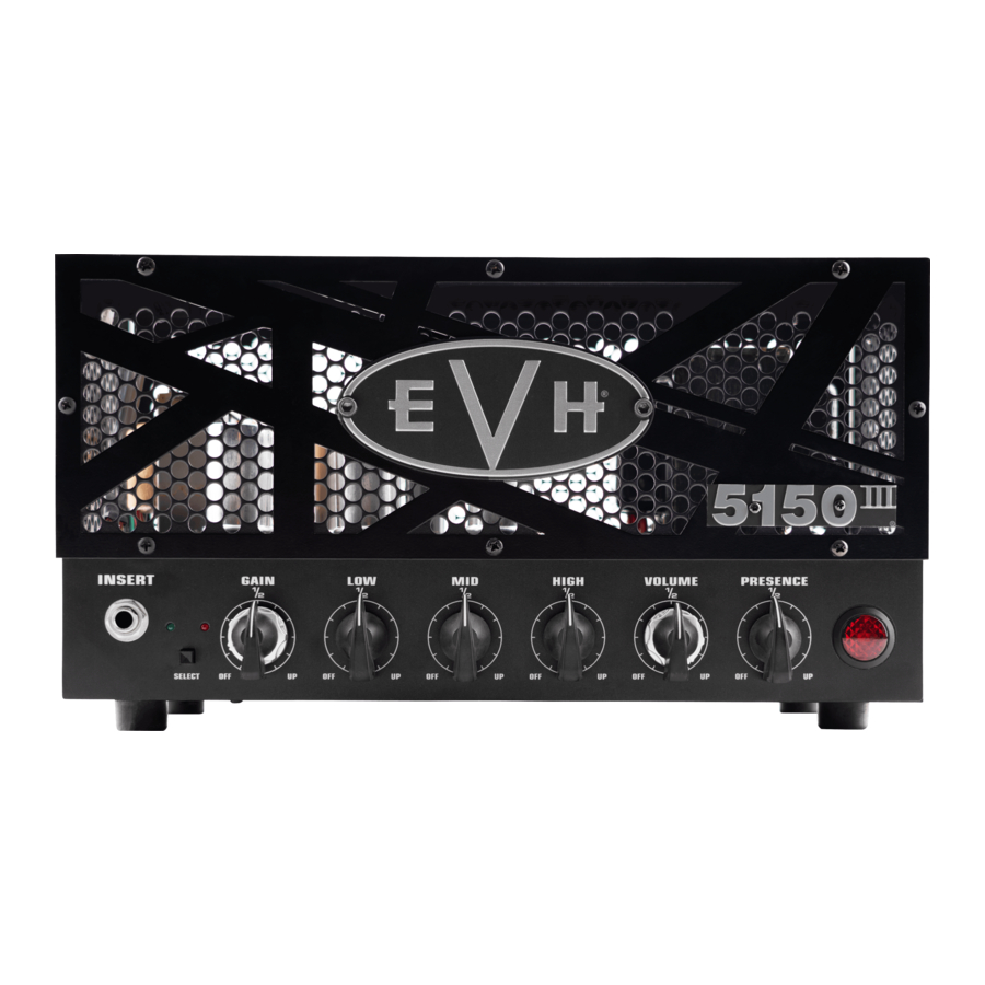 EVH 5150III LBX-S - 15-Watt Head Amplifier Manual