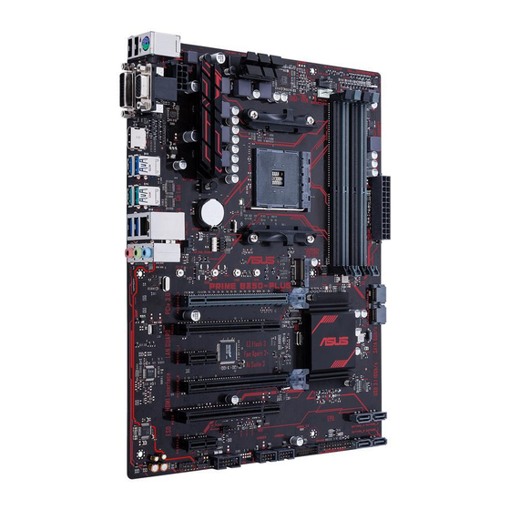 Asus PRIME B350-PLUS Quick Start Manual