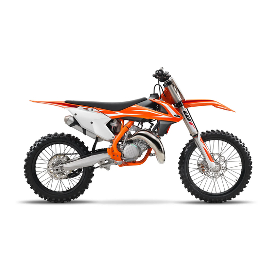 KTM 85 SX 2019 Owner's Manual