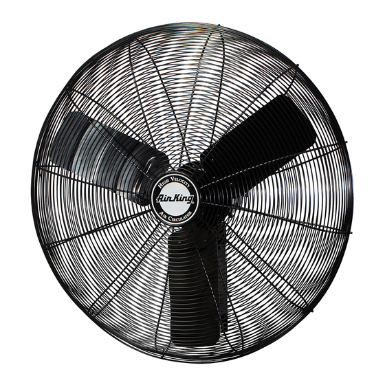 Air King NON-OSCILLATING 9324 Operating Manual