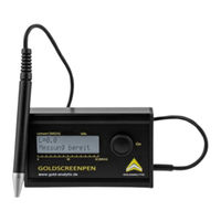 Goldanalytix G-01-0006-E Instruction Manual