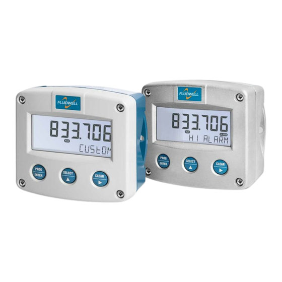 Fluidwell F190-A-OS Manual
