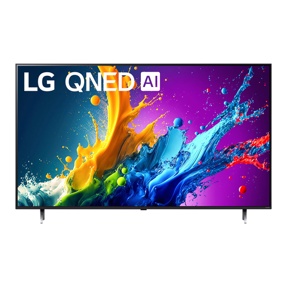 LG 65QNED80TAC Owner's Manual