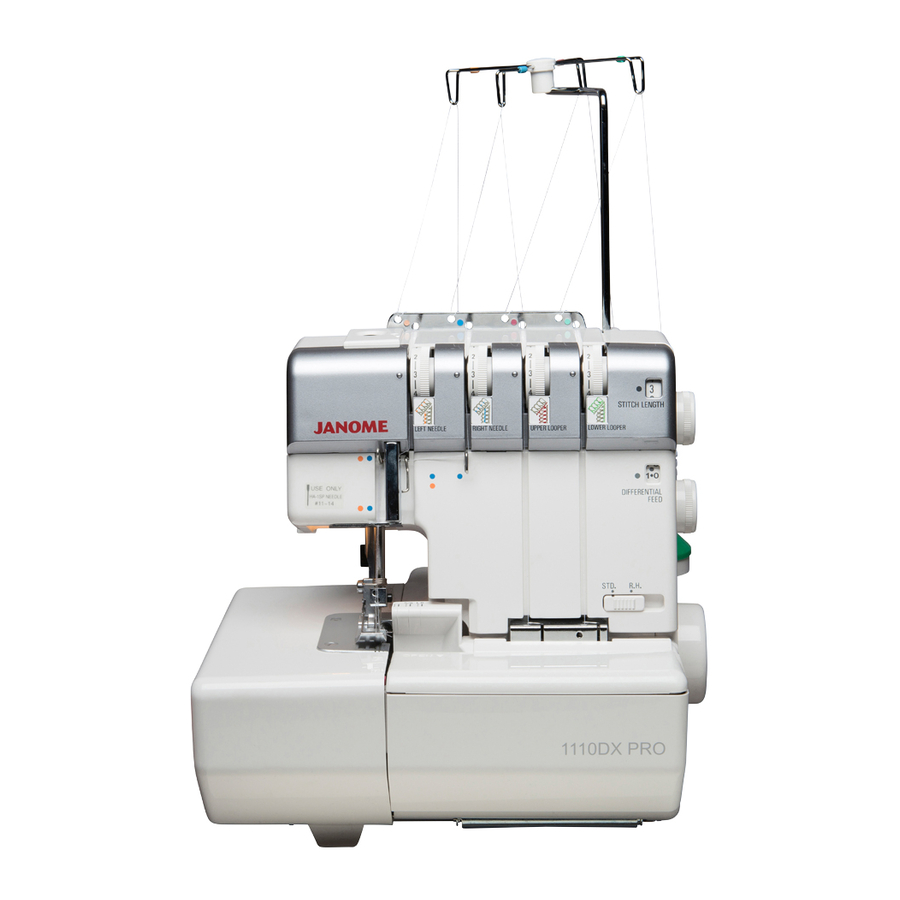 Janome 1110DX Brochure