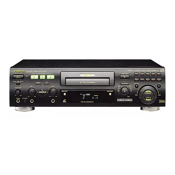 RSQ MV-333 Instructions Manual