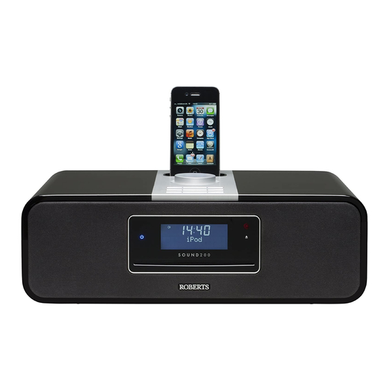 User Manuals: Roberts Sound 200 Stereo System