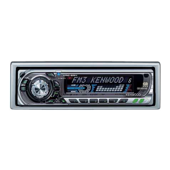 Kenwood KDC-M6024G Service Manual