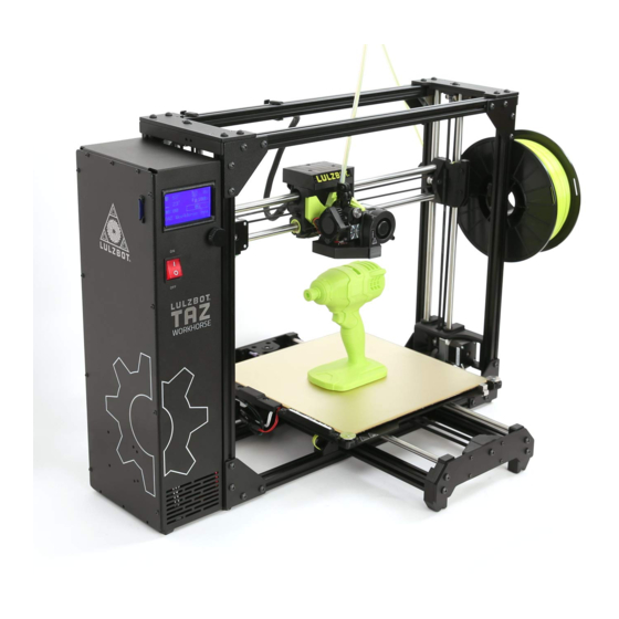 LulzBot Taz Quick Start Manual