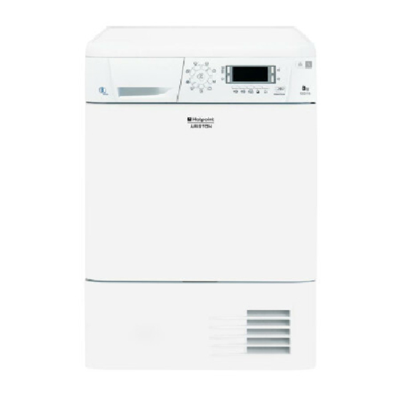 Hotpoint Ariston TCD G51 XB Instruction Booklet