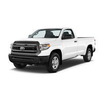 Toyota TUNDRA 2017 Quick Reference Manual