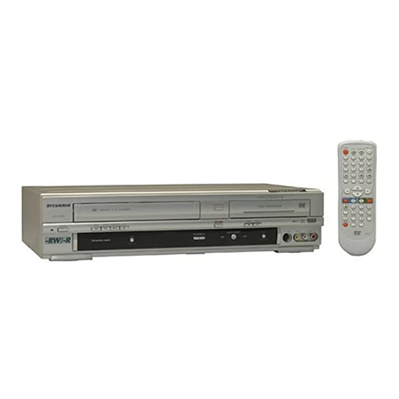 Sylvania DVR90VF Service Manual
