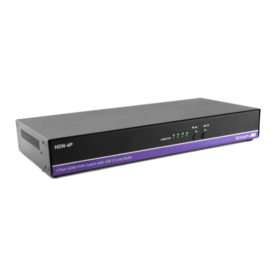 SMART-AVI HDN-4P Quick Start Manual