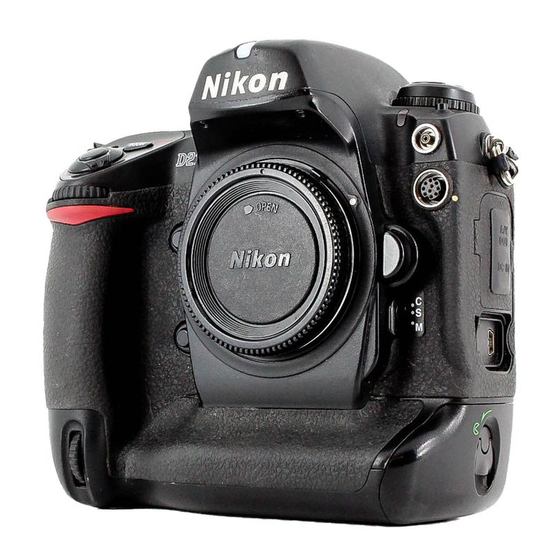 Nikon D2X Brochure