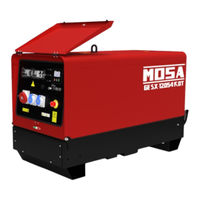 Mosa GE SX-12054 KDT Use And Maintenance Manual