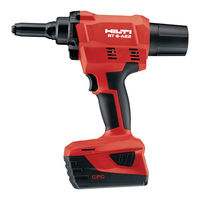 Hilti RT 6-A22 Original Operating Instructions