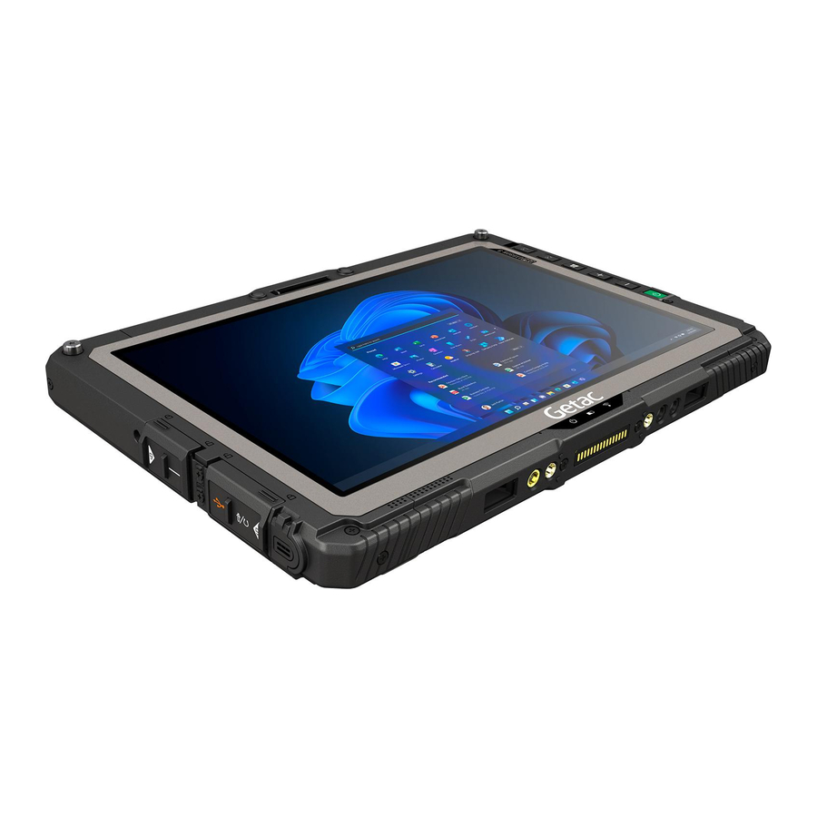 Getac UX10 Series, UX10G3 Manual