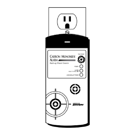 American Sensor CO900 Instructional Manual