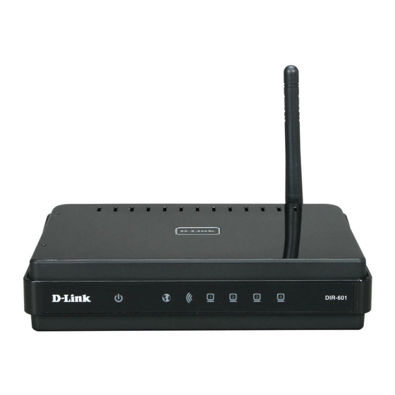 D-Link DIR 601 - Dlink Wireless N 150 Home Router Manuals