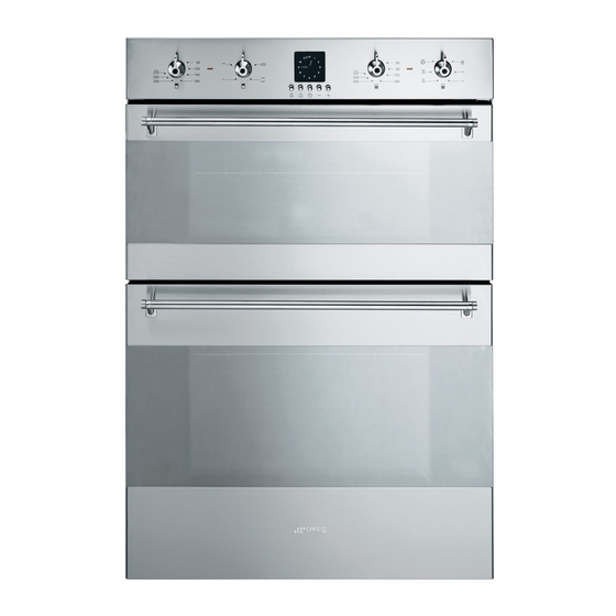 SMEG DOSC36X INSTRUCTIONS FOR USE MANUAL Pdf Download ManualsLib