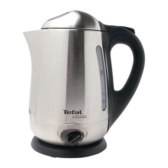 TEFAL BI9625 VITESSE TEMPERATURE CONTROL Manual