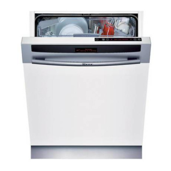 NEFF S4409N1GB INSTRUCTIONS FOR USE MANUAL Pdf Download ManualsLib
