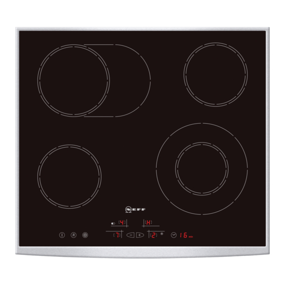 NEFF T1372X0 INSTRUCTION MANUAL Pdf Download ManualsLib