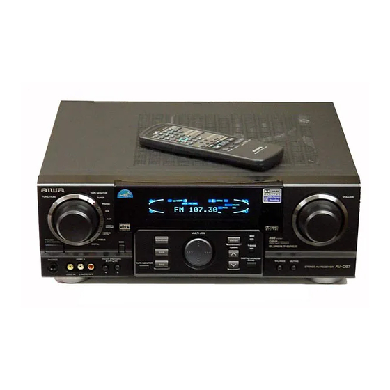 Aiwa AV-D77 Service Manual