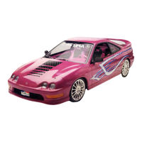 REVELL Acura Integra R Assembly Instructions Manual