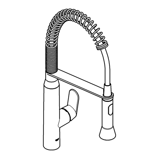 Grohe K7 FOOT CONTROL 30 312 Installation Instructions Manual