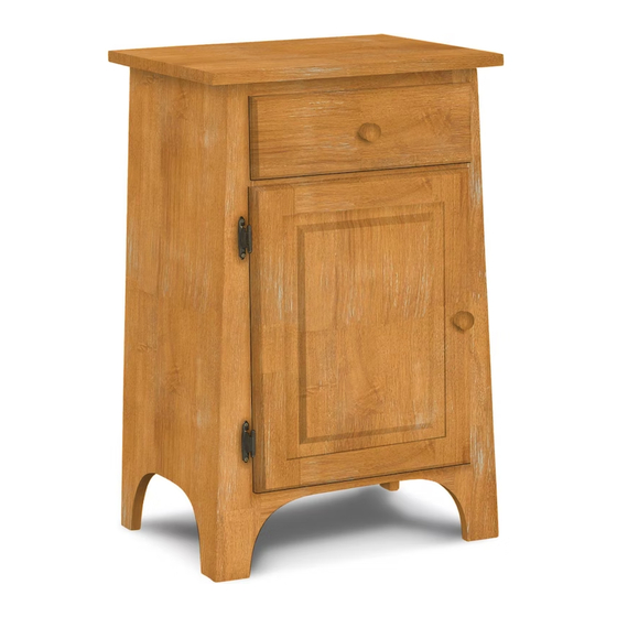 John Thomas ELIZA ACCENT TABLE Assembly Instructions Manual