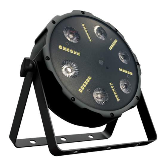 Eliminator Lighting Trio Par LED RG Manual