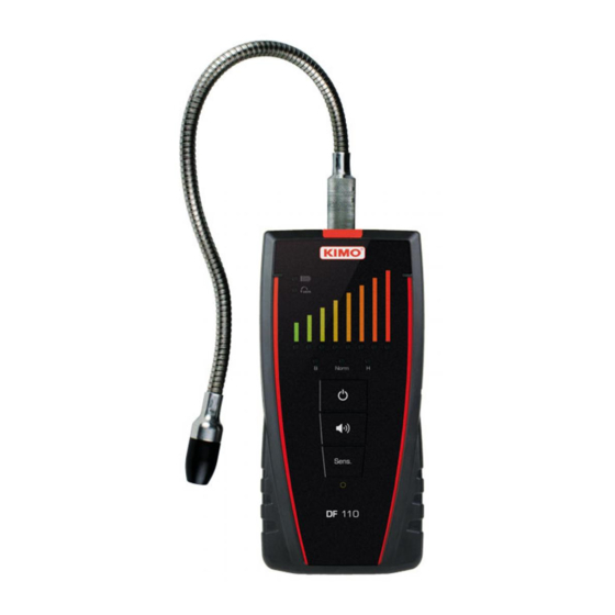 Kimo DF 110 User Manual