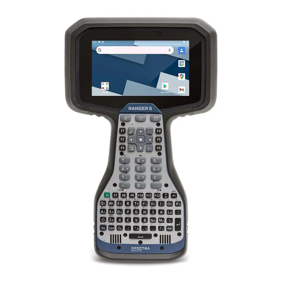 Spectra Geospatial Ranger 5 User Manual