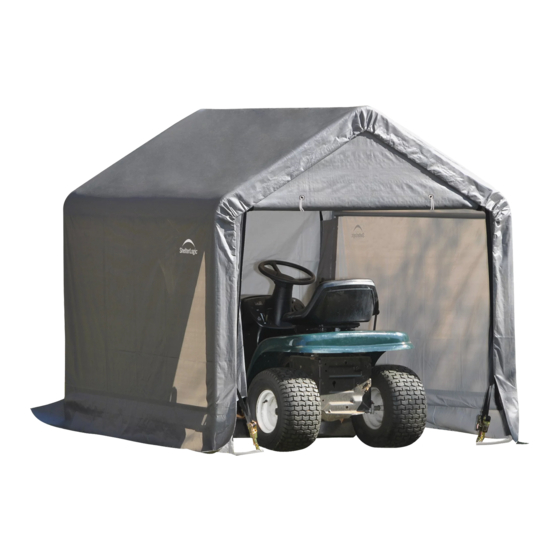 ShelterLogic Shed-In-a-Box E Series Assembly Instructions Manual