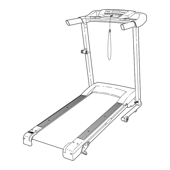 Weslo Cadence5.8 Treadmill User Manual