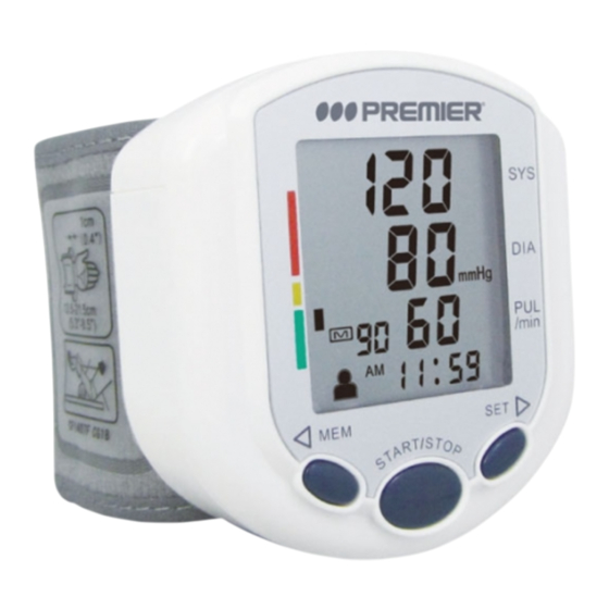 Premier BP-3948 Instruction Manual